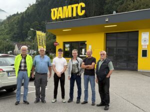 Treffpunkt beim ÖAMTC-Stützpunkt Waidhofen